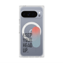Premium Square Case with Pixelsnap［ Original - Dot Overlay - KEEP YOUR HEAD UP/A ］