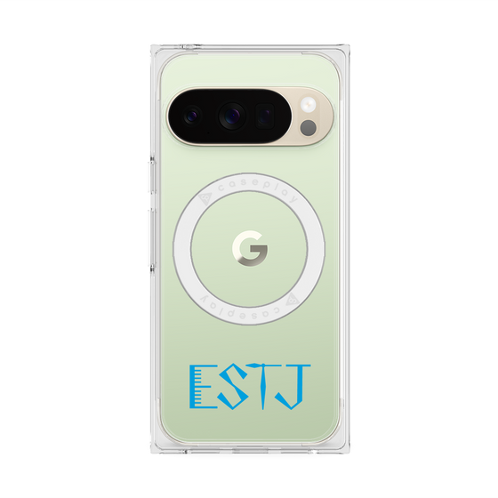 Premium Square Case with Pixelsnap［ Original - ESTJ Executive - Alphabet ］