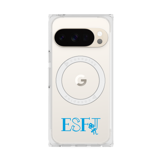 Premium Square Case with Pixelsnap［ Original - ESFJ Consul - Alphabet ］