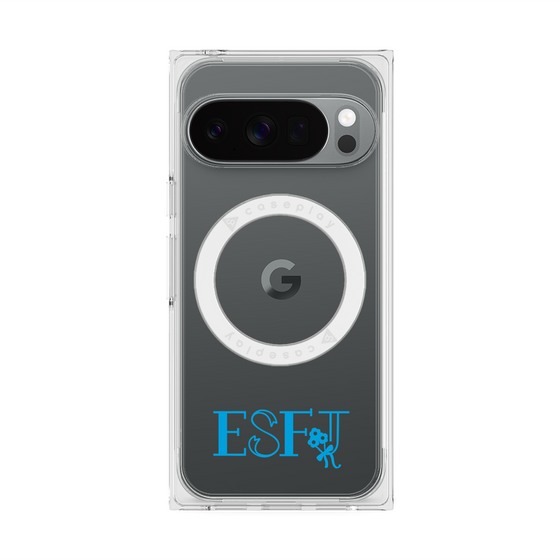 Premium Square Case with Pixelsnap［ Original - ESFJ Consul - Alphabet ］