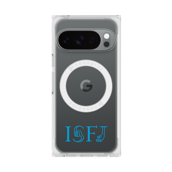 Premium Square Case with Pixelsnap［ Original - ISFJ Defender - Alphabet ］