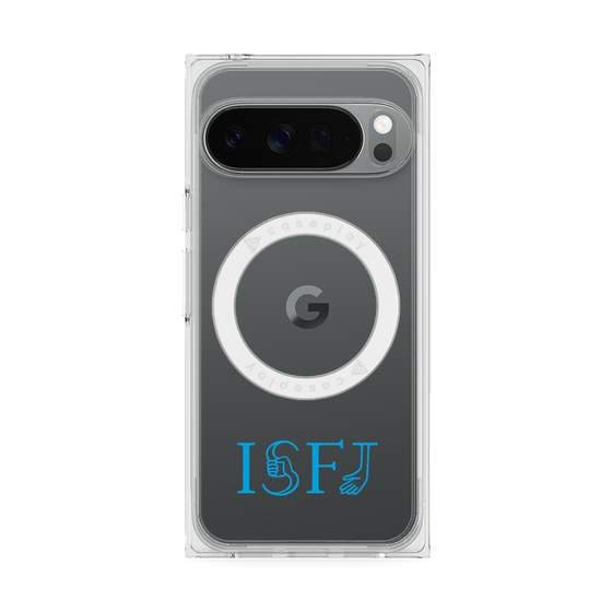 Premium Square Case with Pixelsnap［ Original - ISFJ Defender - Alphabet ］