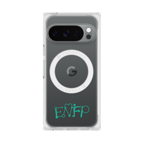 Premium Square Case with Pixelsnap［ Original - ENFP Campaigner - Alphabet ］