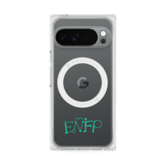 Premium Square Case with Pixelsnap［ Original - ENFP Campaigner - Alphabet ］