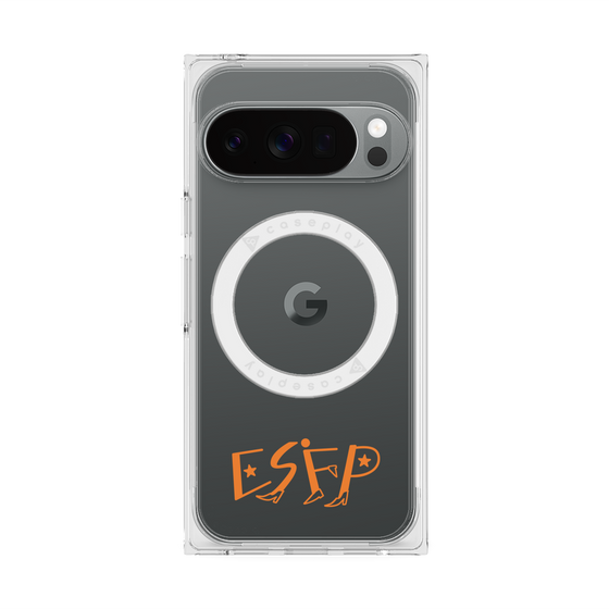 Premium Square Case with Pixelsnap［ Original - ESFP Entertainer - Alphabet ］