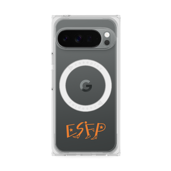 Premium Square Case with Pixelsnap［ Original - ESFP Entertainer - Alphabet ］