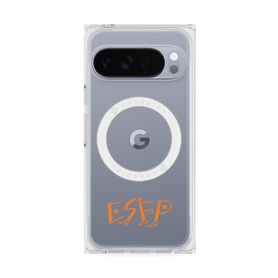 Premium Square Case with Pixelsnap［ Original - ESFP Entertainer - Alphabet ］
