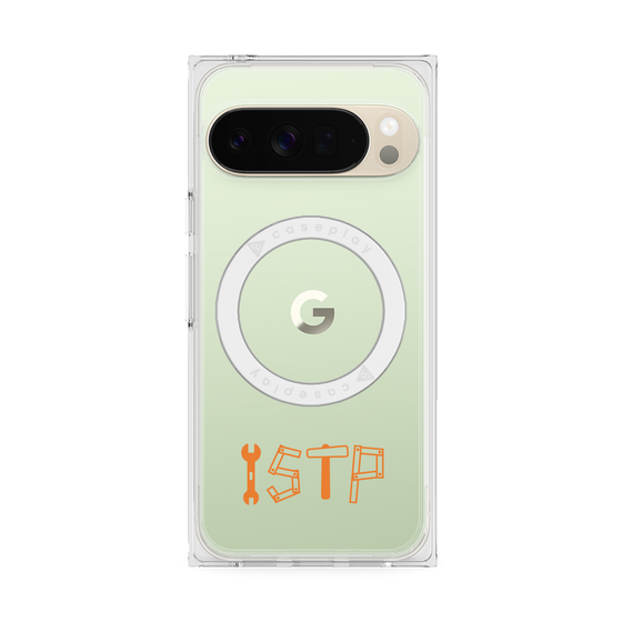 Premium Square Case with Pixelsnap［ Original - ISTP Virtuoso - Alphabet ］