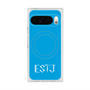 Premium Square Case with Pixelsnap［ Original - ESTJ Executive - Alphabet - Blue ］