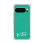 Premium Square Case with Pixelsnap［ Original - ENFP Campaigner - Alphabet - Green ］