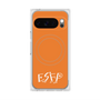 Premium Square Case with Pixelsnap［ Original - ESFP Entertainer - Alphabet - Orange ］