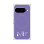 Premium Square Case with Pixelsnap［ Original - INTP Logician - Alphabet - Purple ］