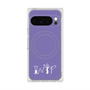 Premium Square Case with Pixelsnap［ Original - INTP Logician - Alphabet - Purple ］