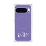 Premium Square Case with Pixelsnap［ Original - INTP Logician - Alphabet - Purple ］