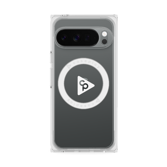 Premium Square Case with Pixelsnap［ Original - CASEPLAY Logo - White/C ］