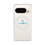 Premium Square Case with Pixelsnap［ Original - CASEPLAY Logo - Light Blue/D ］