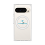 Premium Square Case with Pixelsnap［ Original - CASEPLAY Logo - Light Blue/D ］