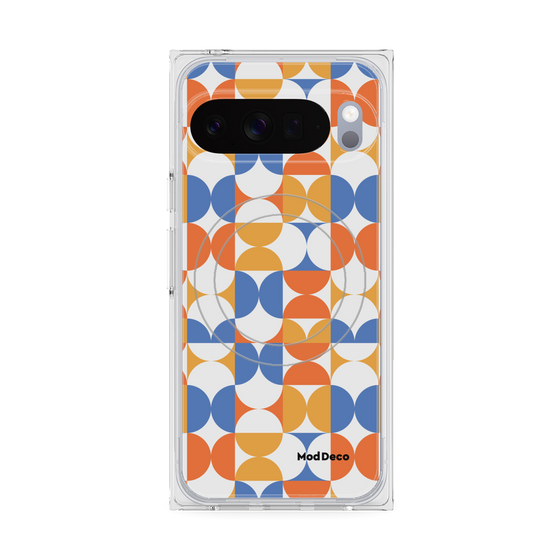 Premium Square Case with Pixelsnap［ Mod Deco - Original - Geometric pattern/A ］