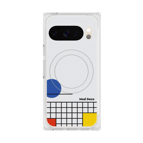 Premium Square Case with Pixelsnap［ Mod Deco - Original - Retro ］