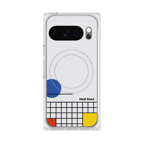 Premium Square Case with Pixelsnap［ Mod Deco - Original - Retro ］