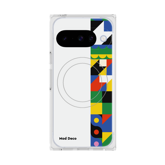 Premium Square Case with Pixelsnap［ Mod Deco - Original - Geometric pattern/B ］