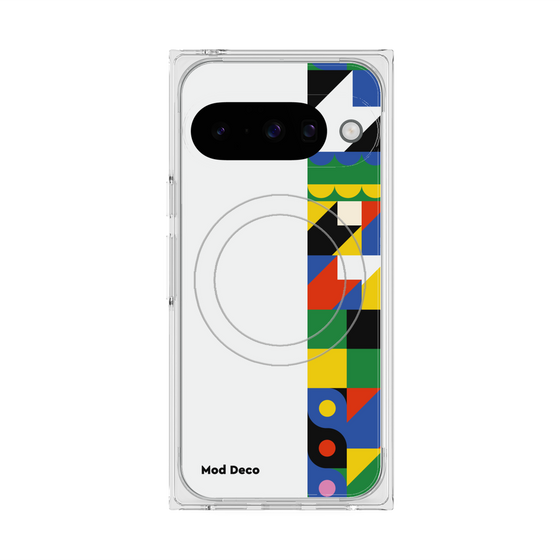 Premium Square Case with Pixelsnap［ Mod Deco - Original - Geometric pattern/B ］