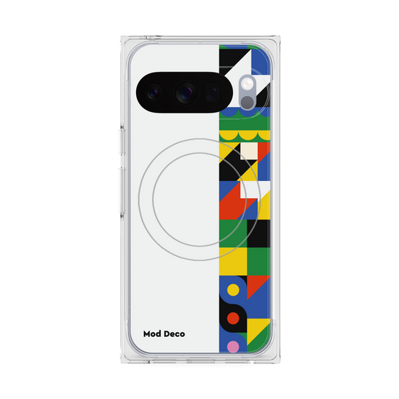 Premium Square Case with Pixelsnap［ Mod Deco - Original - Geometric pattern/B ］