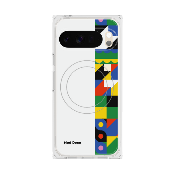Premium Square Case with Pixelsnap［ Mod Deco - Original - Geometric pattern/B ］