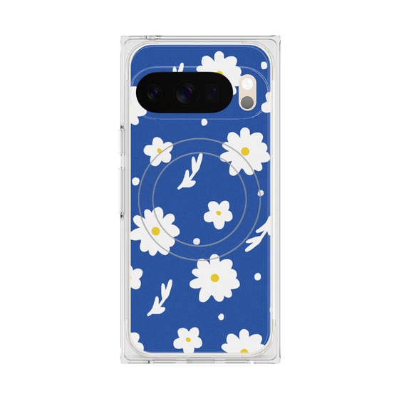 Premium Square Case with Pixelsnap［ Mod Deco - Original - Flower/B ］