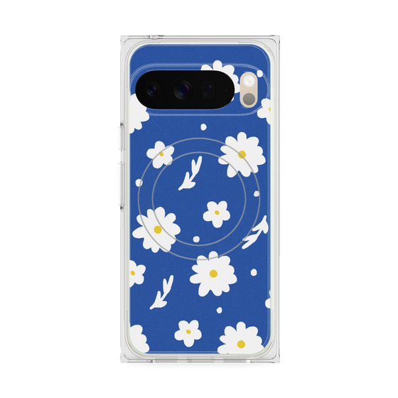 Premium Square Case with Pixelsnap［ Mod Deco - Original - Flower/B ］