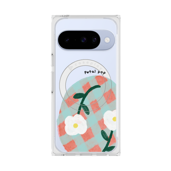 Premium Square Case with Pixelsnap［ Mod Deco - Original - Flower/D ］
