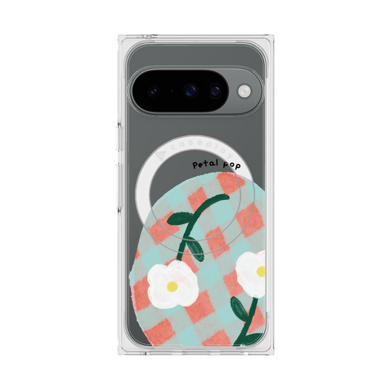 Premium Square Case with Pixelsnap［ Mod Deco - Original - Flower/D ］