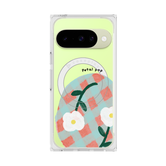 Premium Square Case with Pixelsnap［ Mod Deco - Original - Flower/D ］