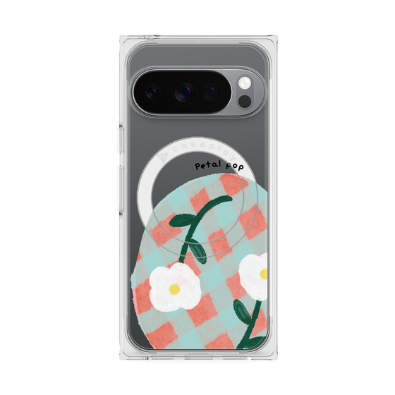 Premium Square Case with Pixelsnap［ Mod Deco - Original - Flower/D ］