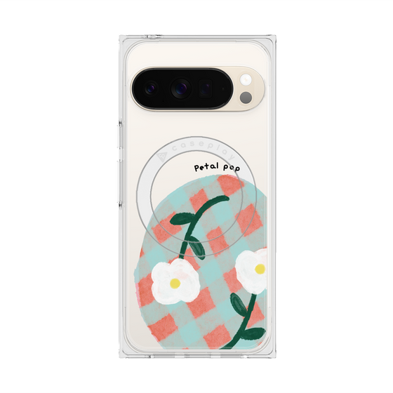 Premium Square Case with Pixelsnap［ Mod Deco - Original - Flower/D ］