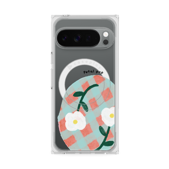 Premium Square Case with Pixelsnap［ Mod Deco - Original - Flower/D ］