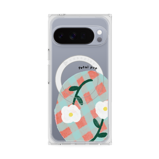 Premium Square Case with Pixelsnap［ Mod Deco - Original - Flower/D ］