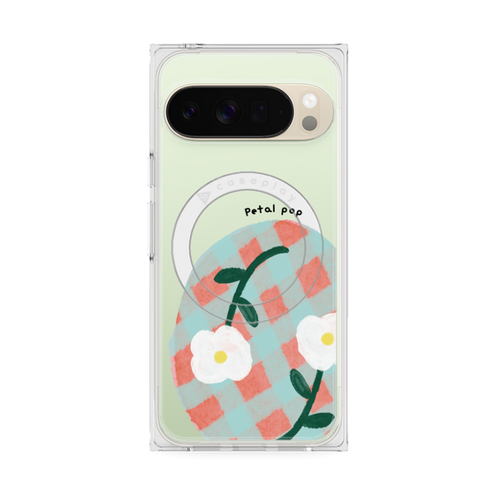Premium Square Case with Pixelsnap［ Mod Deco - Original - Flower/D ］