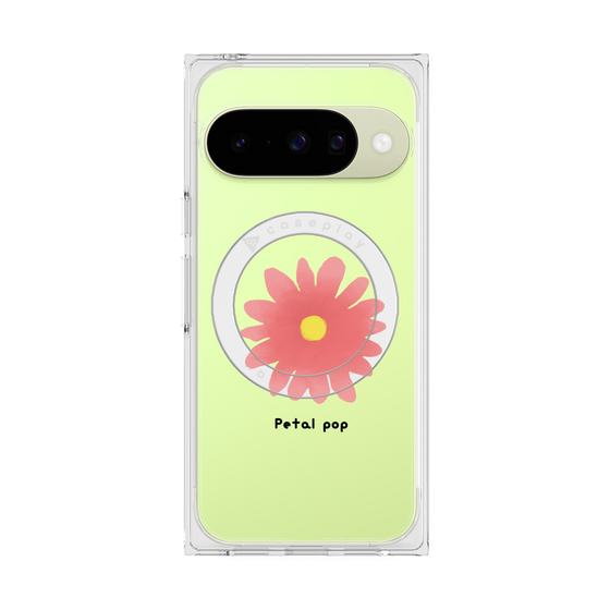 Premium Square Case with Pixelsnap［ Mod Deco - Original - Flower/E ］