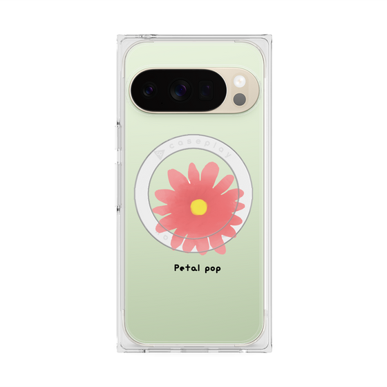 Premium Square Case with Pixelsnap［ Mod Deco - Original - Flower/E ］