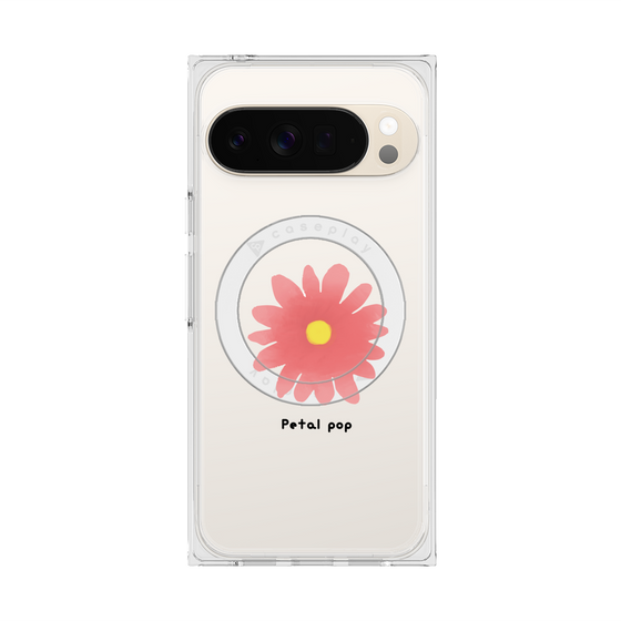 Premium Square Case with Pixelsnap［ Mod Deco - Original - Flower/E ］