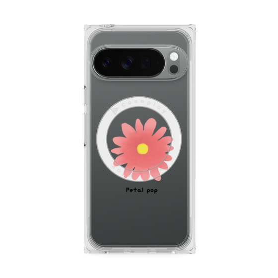 Premium Square Case with Pixelsnap［ Mod Deco - Original - Flower/E ］