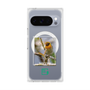 Premium Square Case with Pixelsnap［ Green Future Project - Guira Tanager ］