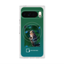 Premium Square Case with Pixelsnap［ Green Future Project - Ferruginous Pygmy Owl ］
