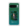 Premium Square Case with Pixelsnap［ Green Future Project - Ferruginous Pygmy Owl ］
