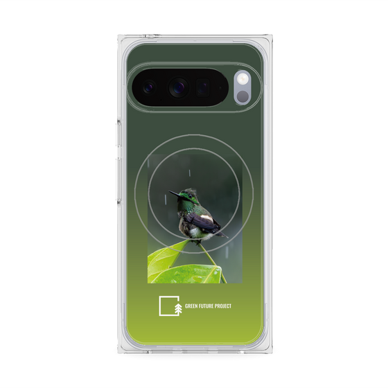 Premium Square Case with Pixelsnap［ Green Future Project - Butterfly Coquette ］