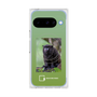Premium Square Case with Pixelsnap［ Green Future Project - Black-mantled Tamarin ］