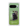 Premium Square Case with Pixelsnap［ Green Future Project - Black-mantled Tamarin ］