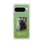 Premium Square Case with Pixelsnap［ Green Future Project - Black-mantled Tamarin ］