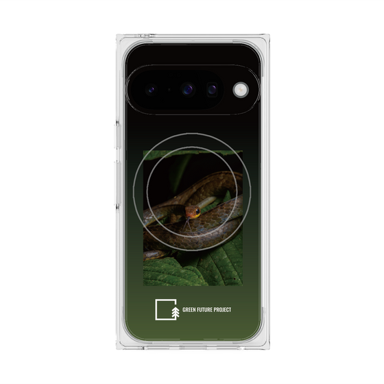 Premium Square Case with Pixelsnap［ Green Future Project - Chironius ］